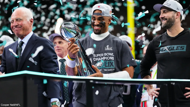 Philadelphia Eagles won the Super Bowl LIX on February 9, 2025.