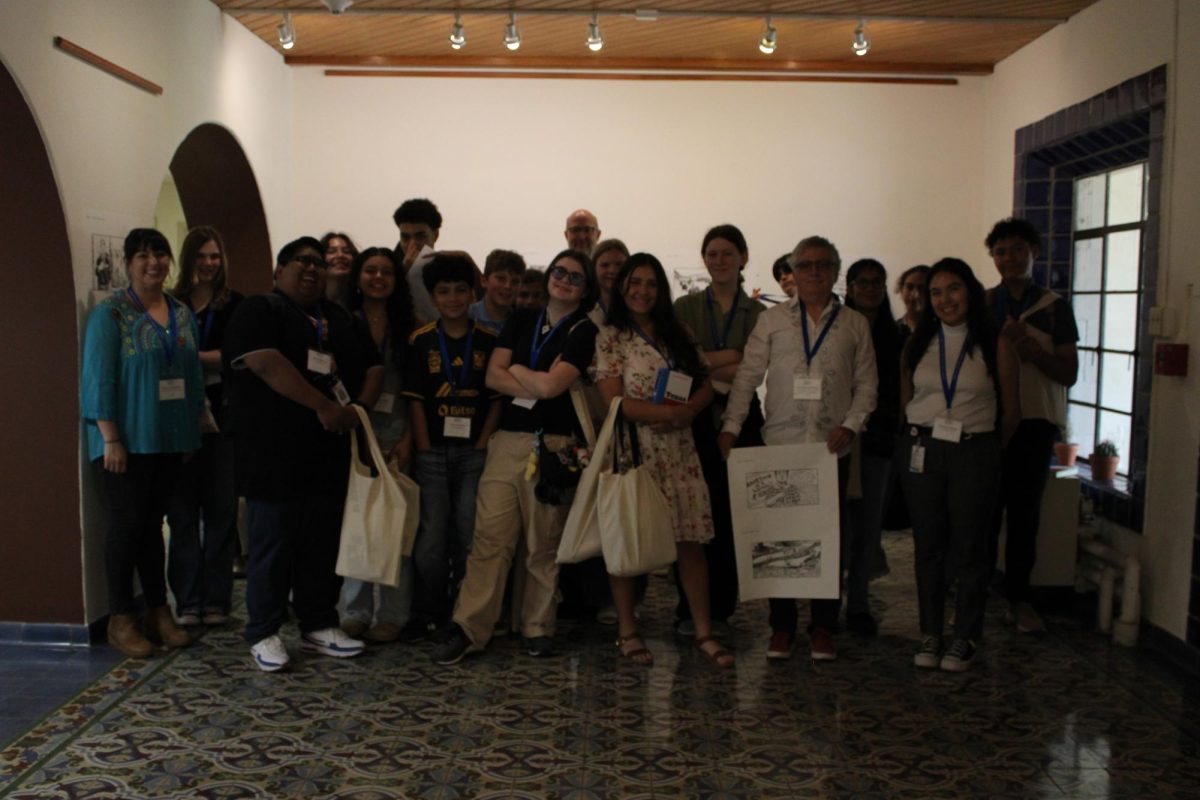 Dr. Perez, Mr. Nava, and Ms. Carbajal took some students to the Alliance of Texas History Conference at Texas State University.