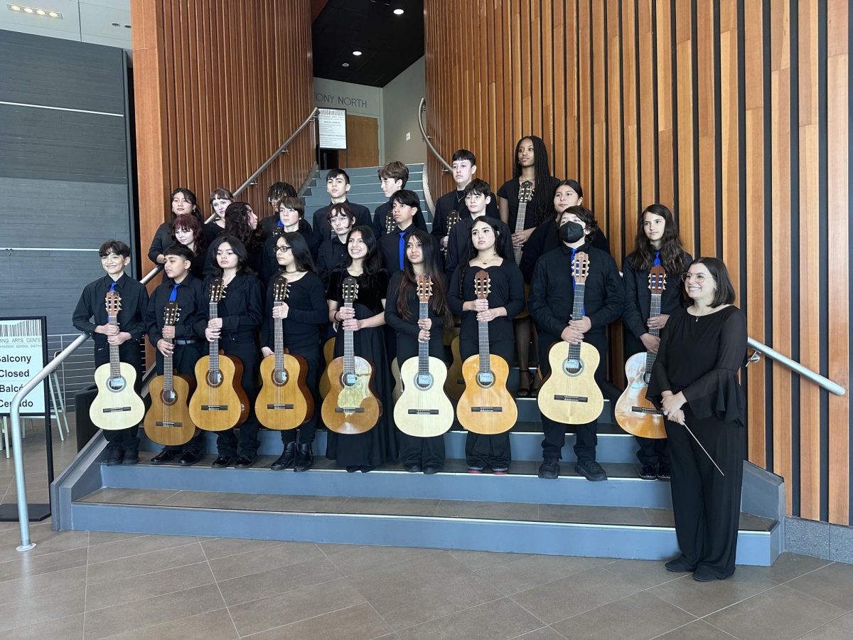 Guitar students at UIL.